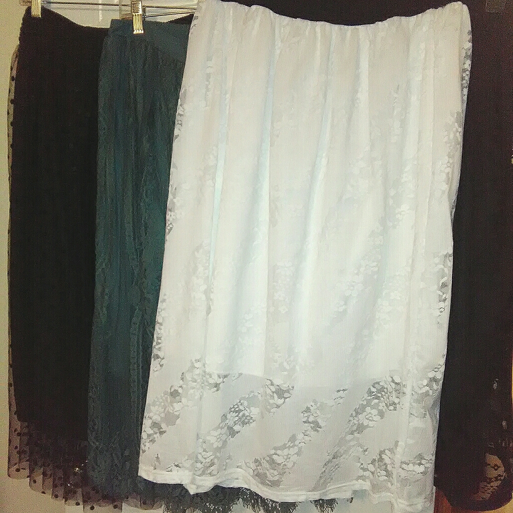 (4) long skirts - all together or separately
